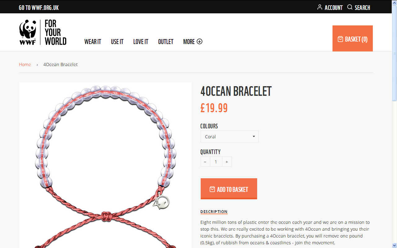 Ocean bracelet clean up hotsell