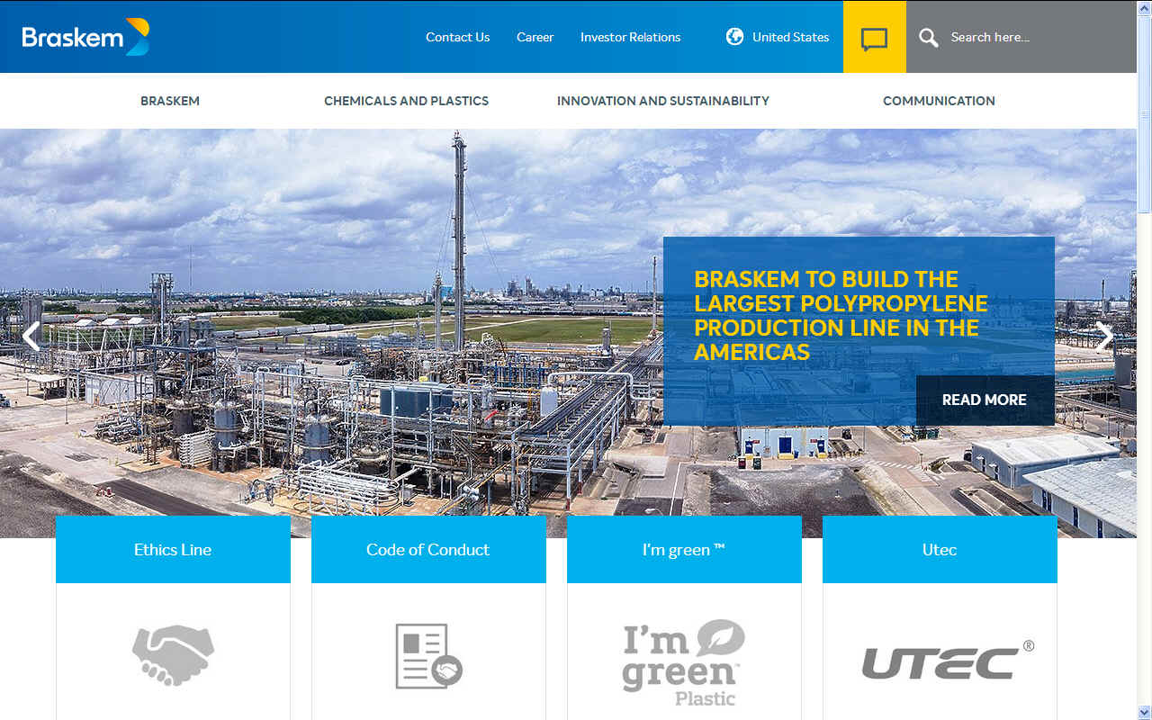 Braskem to build the largest polyoropylene production line in the americas