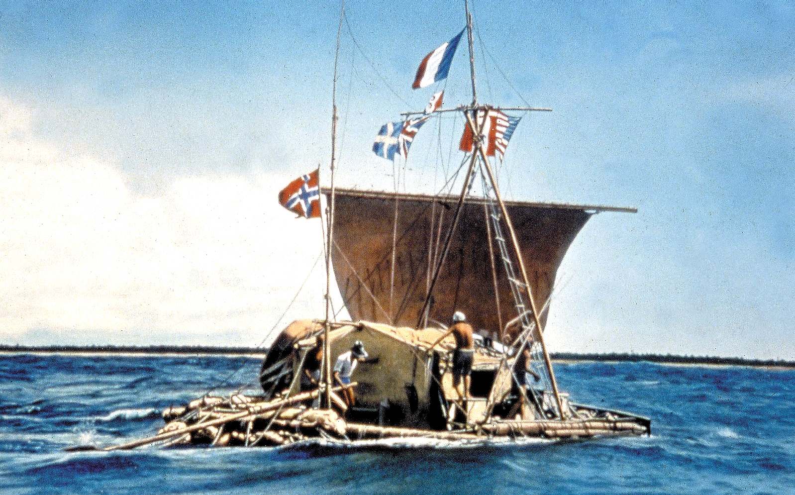 Kon Tiki expedition balsa wood raft Thor Heyerdahl 1947