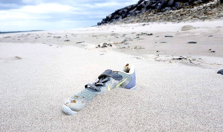 Nike shoes washed up in Ireland