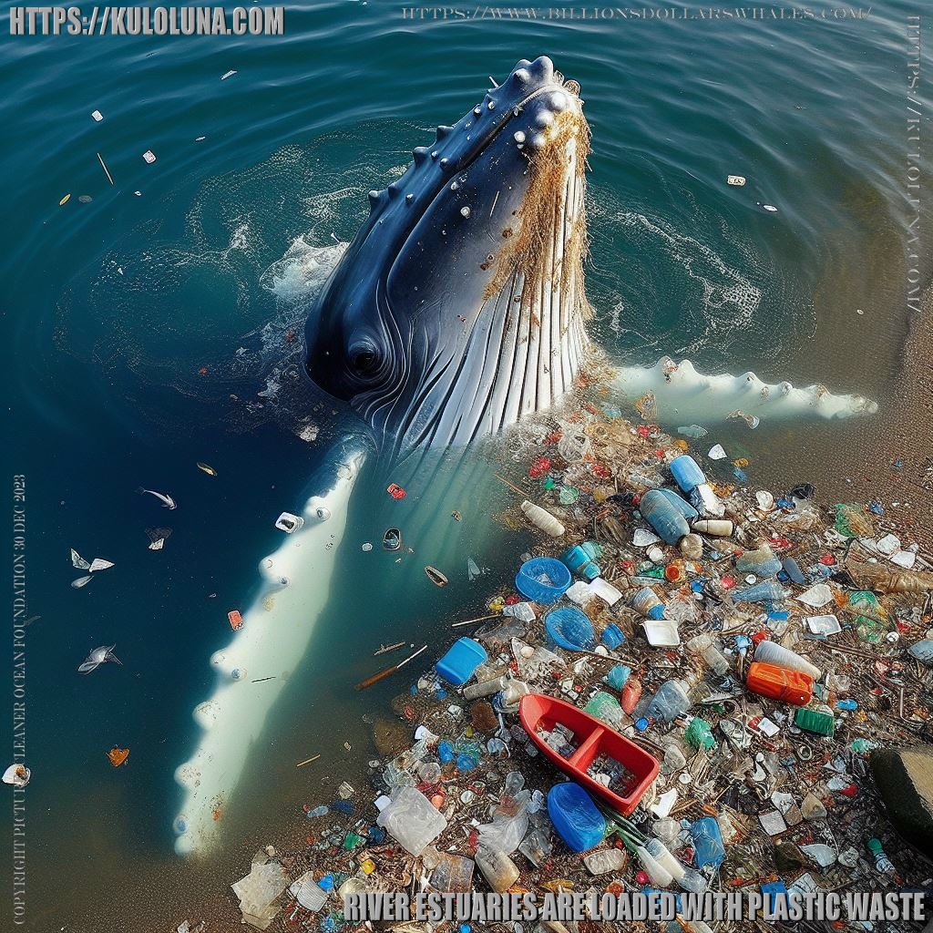 A humpback whale swimming in a soup of marine plastic, is bound to swallow a good deal of indigestible waste