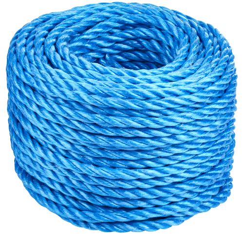 Polypropylene synthetic rope 10mm blue