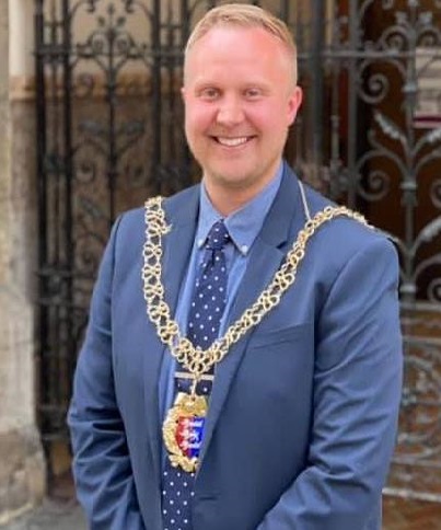 Councillor James Bacon, Mayor of Hastings