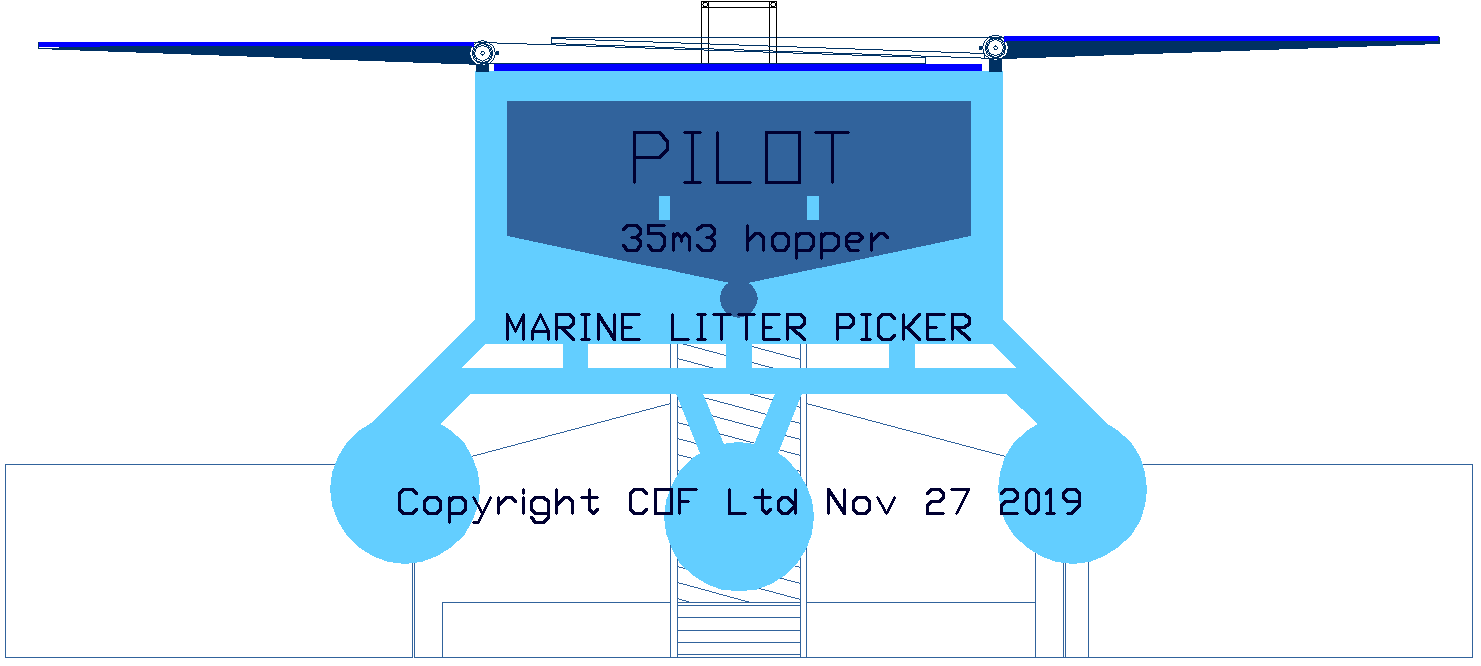 35 cubic meter compressed litter storage and 23kW peak processing power zero carbon