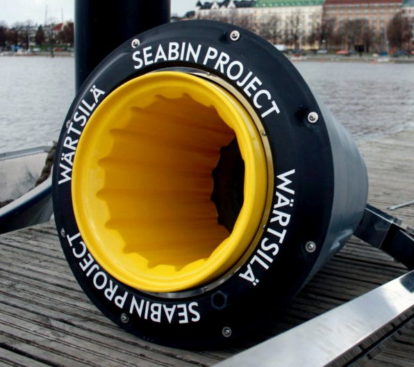 SeaBin shore based marina cleaning system